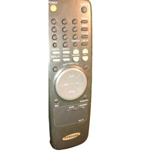 Vintage Samsung VCR TV‎ Remote Control 633-101 Untested